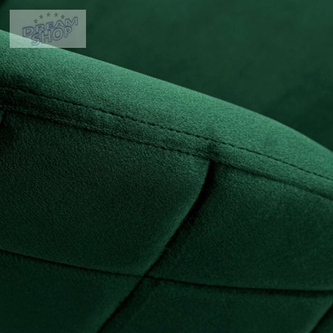 Krzesło aksamitne FARGO Velvet Ciemnozielone Krzesło aksamitne FARGO Velvet Ciemnozielone