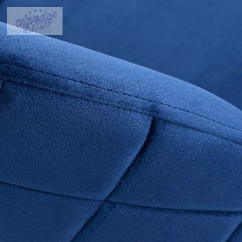 Krzesło aksamitne FARGO Velvet Granatowe Krzesło aksamitne FARGO Velvet Granatowe