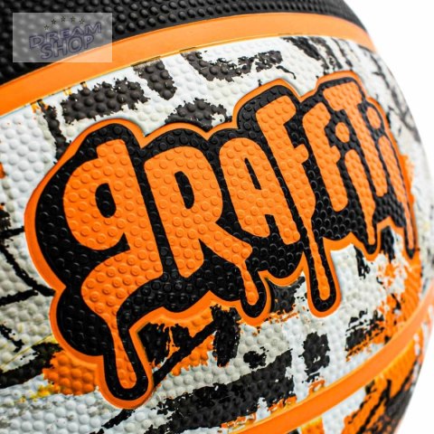 PIŁKA DO KOSZYKÓWKI SPALDING GRAFFITI R.7 POMARAŃCZOWA PIŁKA DO KOSZYKÓWKI SPALDING GRAFFITI R.7 POMARAŃCZOWA