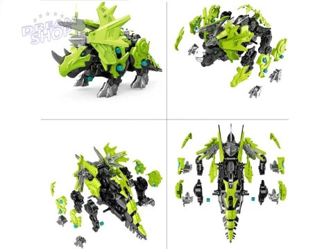 Ruchomy model do złożenia mechaniczny Triceratops robot ZA4371 Ruchomy model do złożenia mechaniczny Triceratops robot ZA4371