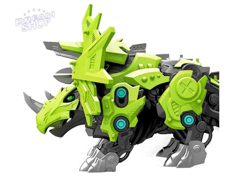 Ruchomy model do złożenia mechaniczny Triceratops robot ZA4371 Ruchomy model do złożenia mechaniczny Triceratops robot ZA4371