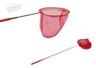 Siatka Na Motyle Owady Składana Teleskopowa 85 cm Czerwona