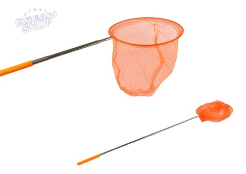 Siatka Na Motyle Owady Składana Teleskopowa 85 cm Pomarańczowa Siatka Na Motyle Owady Składana Teleskopowa 85 cm Pomarańczowa