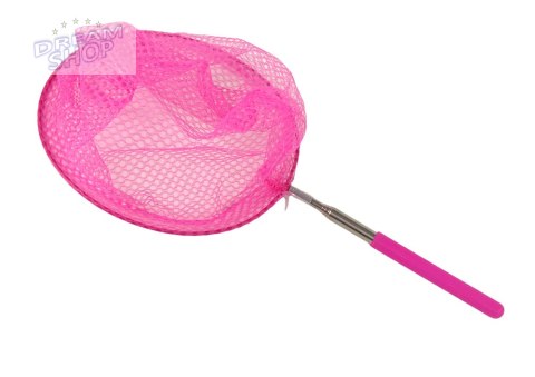 Siatka Na Motyle Owady Składana Teleskopowa 85 cm Różowa Siatka Na Motyle Owady Składana Teleskopowa 85 cm Różowa