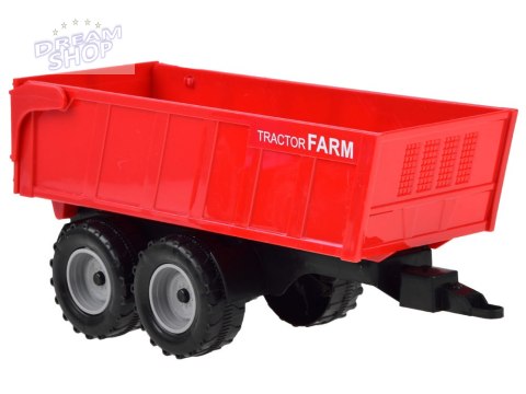 Traktor z przyczepą maszyna farmera rolnika ZA4345 Traktor z przyczepą maszyna farmera rolnika ZA4345