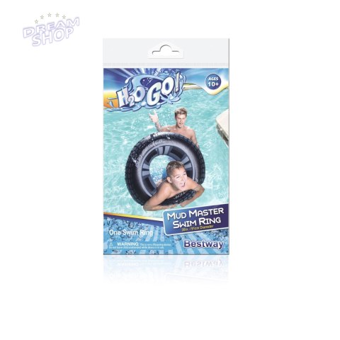 BESTWAY 36016 Koło dmuchane do pływania opona 91cm
