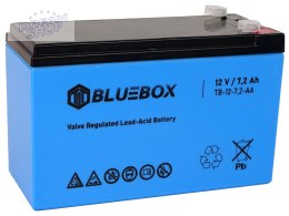 BLUEBOX Akumulator Żelowy VRLA AGM 12V7.2Ah Do Auta Na Akumulator