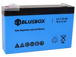 BLUEBOX Akumulator Żelowy VRLA AGM 6V7.2Ah Do Auta Na Akumulator