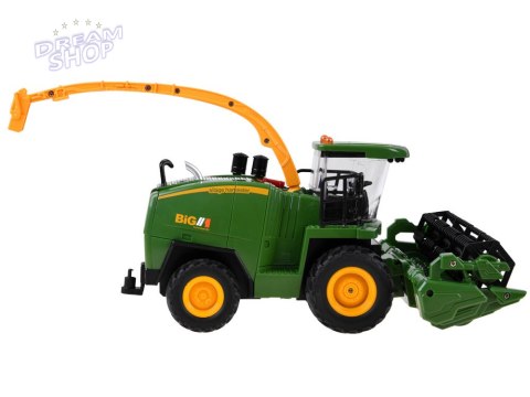Kombajn sterowany na pilota dymi dźwięk RC0603 Kombajn sterowany na pilota dymi dźwięk RC0603
