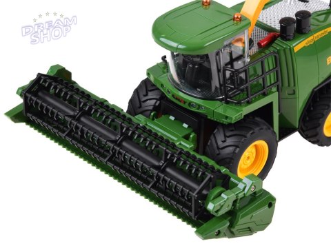 Kombajn sterowany na pilota dymi dźwięk RC0603 Kombajn sterowany na pilota dymi dźwięk RC0603