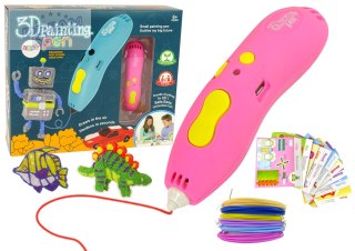 Kreatywny Długopis 3D Drukarka Pen + Wkłady Szablony
