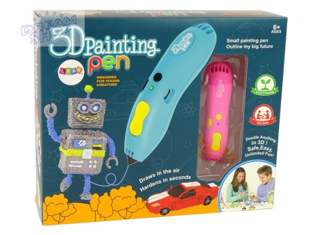 Kreatywny Długopis 3D Drukarka Pen + Wkłady Szablony