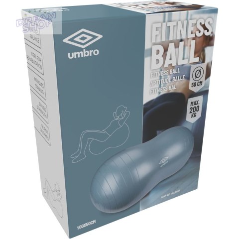 PIŁKA FITNESS OWALNA - PEANUT 50 CM UMBRO PIŁKA FITNESS OWALNA - PEANUT 50 CM UMBRO