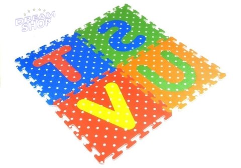 Puzzle Piankowe Kolorowe Alfabet i Cyferki 36 elementów Puzzle Piankowe Kolorowe Alfabet i Cyferki 36 elementów