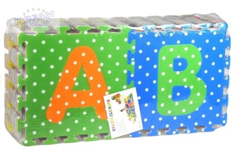Puzzle Piankowe Kolorowe Alfabet i Cyferki 36 elementów Puzzle Piankowe Kolorowe Alfabet i Cyferki 36 elementów