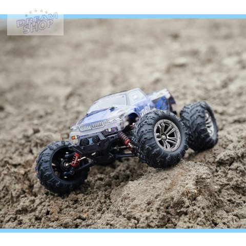 Samochód RC Q901 bezszczotkowy 1:16 2,4G 4CH 52km/h niebieski Samochód RC Q901 bezszczotkowy 1:16 2,4G 4CH 52km/h niebieski
