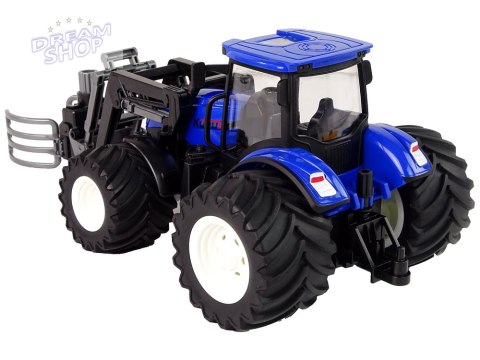 Traktor Zdalnie Sterowany z Chwytnikiem Niebieski Traktor Zdalnie Sterowany z Chwytnikiem Niebieski