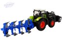 Zestaw Traktor Maszyny Rolnicze Naczepa Światło Dźwięk 6 Elem