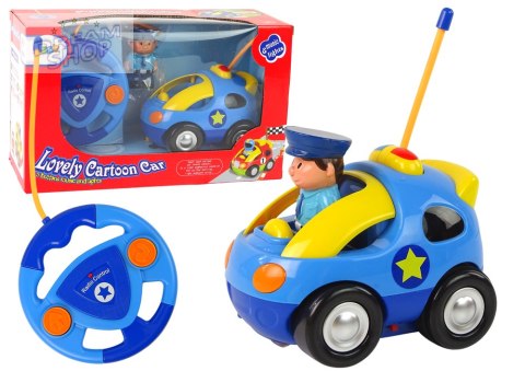 Auto Dla Malucha Policja Zdalnie Sterowane R/C Światło Dźwięk Auto Dla Malucha Policja Zdalnie Sterowane R/C Światło Dźwięk