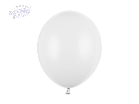 Balony Strong Pastel Pure biały 30 cm 100 sztuk Balony Strong Pastel Pure biały 30 cm 100 sztuk