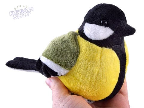 Maskotka pluszowa Sikorka bogatka 13cm ptak 13958 Maskotka pluszowa Sikorka bogatka 13cm ptak 13958