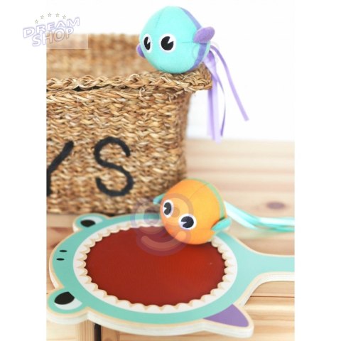 WOOPIE GREEN Gra na Rzepy CATCH BALL Zręcznościowa Paletka + 2 Piłki Rybki WOOPIE GREEN Gra na Rzepy CATCH BALL Zręcznościowa Paletka + 2 Piłki Rybki