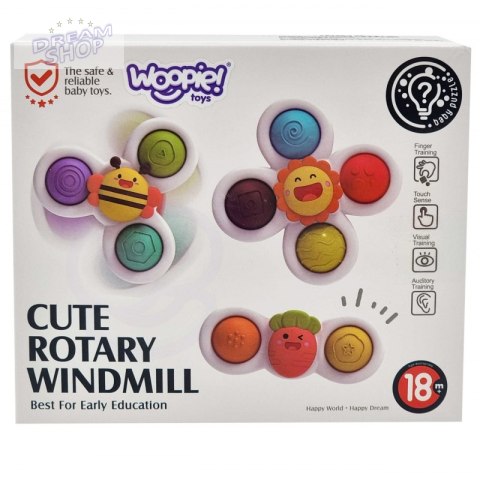 WOOPIE Spiner Zabawka Sensoryczna Edukacyjna 3w1 WOOPIE Spiner Zabawka Sensoryczna Edukacyjna 3w1