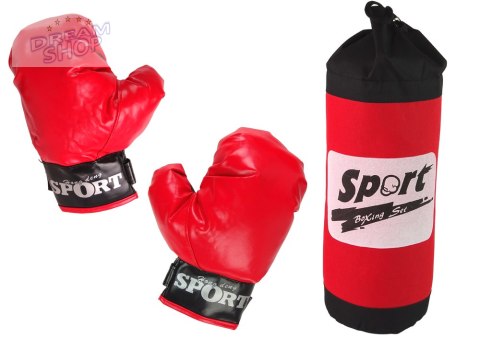 Zestaw Bokserski Worek Rękawice Bokserskie Boxing Set Zestaw Bokserski Worek Rękawice Bokserskie Boxing Set