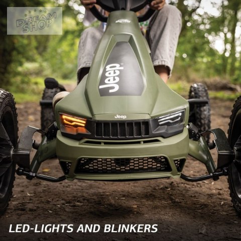 BERG Gokart na Pedały RALLY JEEP® CHEROKEE BFR 4-12 lat do 60 kg BERG Gokart na Pedały RALLY JEEP® CHEROKEE BFR 4-12 lat do 60 kg