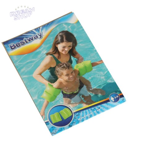 BESTWAY 32005 Motylki rękawki do pływania zielone 2-5 lat BESTWAY 32005 Motylki rękawki do pływania zielone 2-5 lat