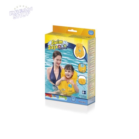 BESTWAY 32034 Kamizelka dmuchana do pływania kapok 2-4 lata BESTWAY 32034 Kamizelka dmuchana do pływania kapok 2-4 lata