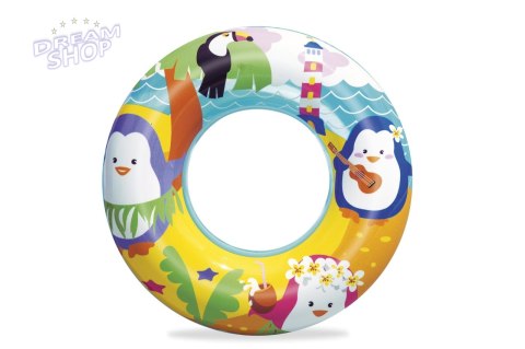 BESTWAY 36113 Koło dmuchane kółko 51cm pingwiny 2-4 lata BESTWAY 36113 Koło dmuchane kółko 51cm pingwiny 2-4 lata