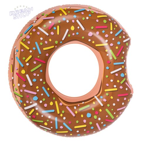 BESTWAY 36118 Koło do pływania donut 107cm brązowe BESTWAY 36118 Koło do pływania donut 107cm brązowe