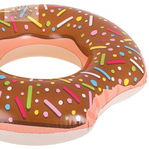 BESTWAY 36118 Koło do pływania donut 107cm brązowe BESTWAY 36118 Koło do pływania donut 107cm brązowe