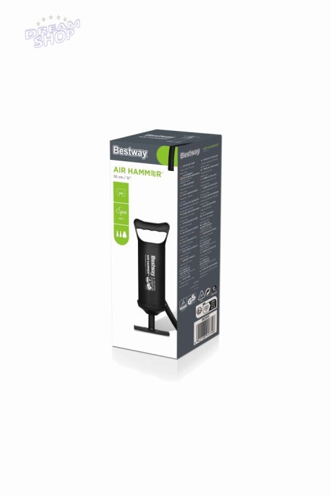 BESTWAY 62002 Pompka ręczna tłokowa 30cm