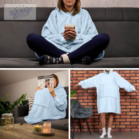 Bluzair Koco Bluza Oversize z Kapturem Polska 4w1