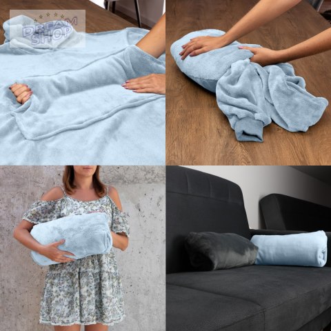 Bluzair Koco Bluza Oversize z Kapturem Polska 4w1