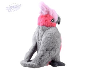 Maskotka pluszowa papuga różowa Kakadu 22cm 13841