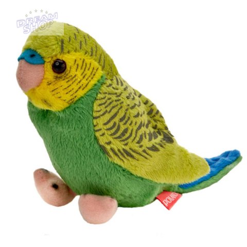 Maskotka zielona Papuga falista 13cm 13847 Maskotka zielona Papuga falista 13cm 13847