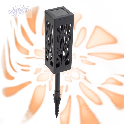 Lampy lampiony solarne stojące dekoracyjne 4 sztuki Lampy lampiony solarne stojące dekoracyjne 4 sztuki
