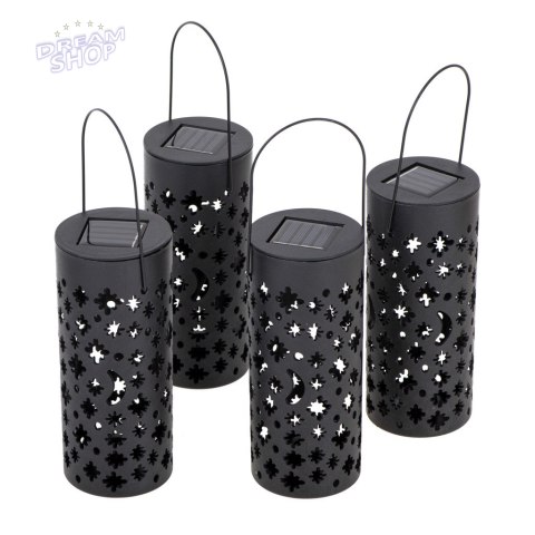 Lampy solarne latarenka gwiazdy księżyce 4szt.