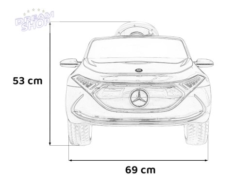 Pojazd Mercedes AMG EQA Biały Pojazd Mercedes AMG EQA Biały