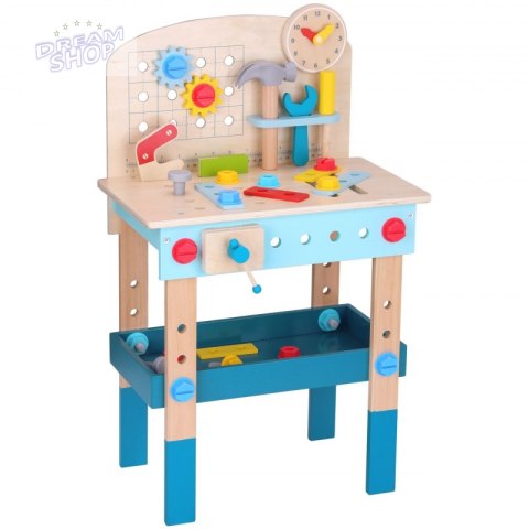 TOOKY TOY Drewniany Stół Do Majsterkowania Warsztat