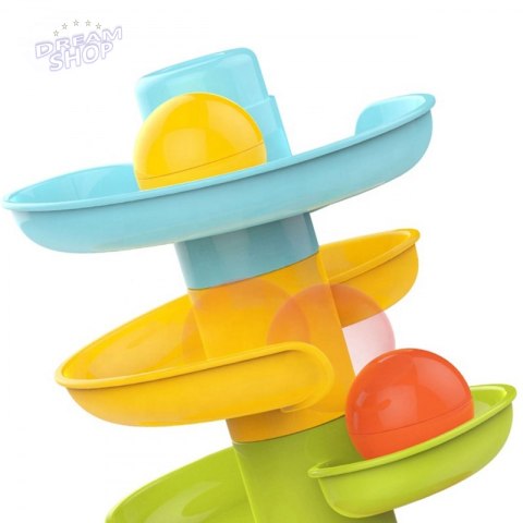 WOOPIE Kulodrom Tor Kulkowy Zestaw Spirala + 3 Kulki WOOPIE Kulodrom Tor Kulkowy Zestaw Spirala + 3 Kulki