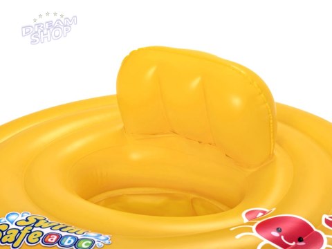 Bestway Dmuchane Koło do nauki pływania FOTELIK KRAB z oparciem 69 cm 32096