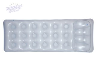 Bestway Dmuchany materac plażowy z zagłówkiem METAL 188x71cm 43024