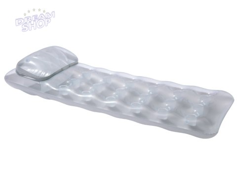 Bestway Dmuchany materac plażowy z zagłówkiem METAL 188x71cm 43024