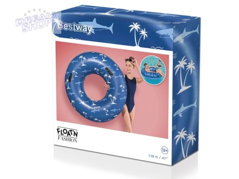 Bestway Duże Koło do pływania 119 cm 36353 Bestway Duże Koło do pływania 119 cm 36353