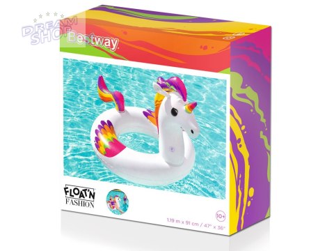 Bestway Dmuchane duże koło do pływania JEDNOROŻEC 119cm 36159 Bestway Dmuchane duże koło do pływania JEDNOROŻEC 119cm 36159