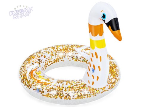 Bestway Dmuchane kółko do pływania dla dzieci BROKATOWY ŁABĘDŹ 61cm 36306 Bestway Dmuchane kółko do pływania dla dzieci BROKATOWY ŁABĘDŹ 61cm 36306
